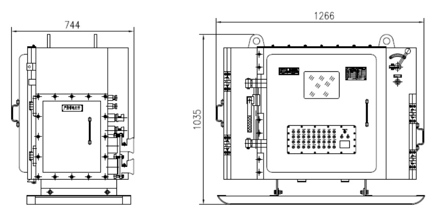 防爆多路电机控制箱