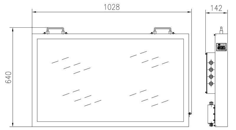 浇封兼本安型显示器尺寸